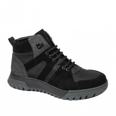 Ghete barbati 4153 bufo negru+gri