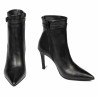 Ghete cu toc dama 1409-1 black