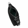 Women hand bag 037-1g 01 suede black