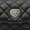 Women shoulder bag 048g 01 black caviar