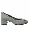 Pantofi eleganti dama 1321 gri velur