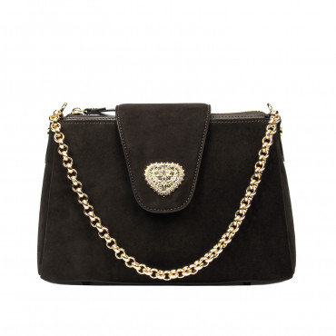 Geanta dama de umar 051g espresso camoscio