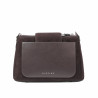 Women shoulder bag 051g 01 coffe camoscio