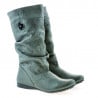Women knee boots 257 crep gray