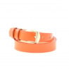 Women belt 01m patent orange