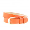 Women belt 01m patent orange