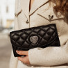 Women shoulder bag 048g 01 black caviar