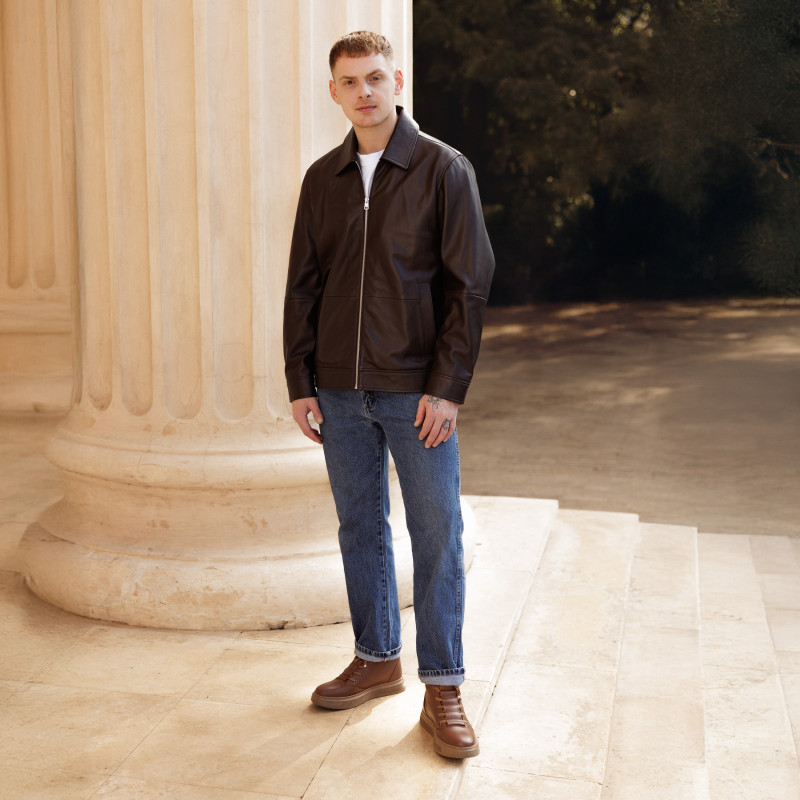 Ghete barbati 4152 maro combinat lifestyle