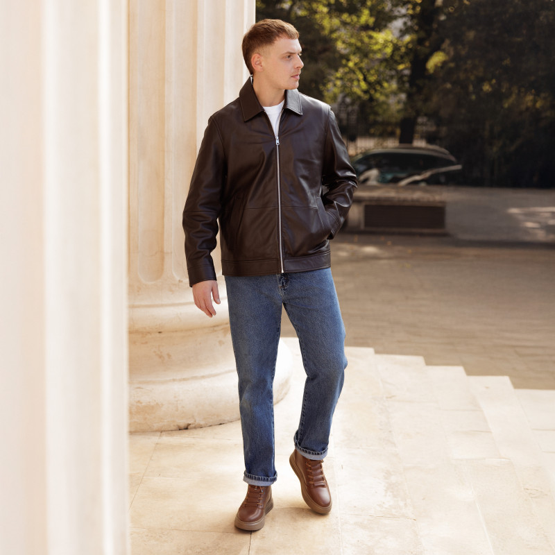 Ghete barbati 4152 maro combinat lifestyle