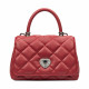 Women shoulder bag 049g 01 red safiano