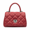 Women shoulder bag 049g 01 red safiano