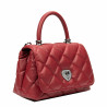 Women shoulder bag 049g 01 red safiano