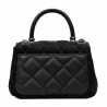 Women shoulder bag 049g 01 camoscio black