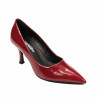 Women stylish, elegant shoes 1359 patent red