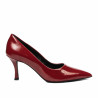 Women stylish, elegant shoes 1359 patent red