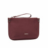 Women hand bag 211g 01 burgundy camoscio