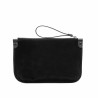 Women hand bag 211g 01 suede black