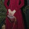 Women hand bag 211g bordo