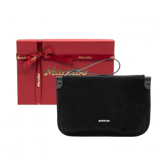 Geanta dama de mana 211g 01 suede black