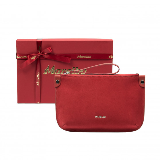 Geanta dama de mana 211g 01 suede red