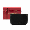 Women hand bag 211g suede black