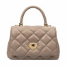 Women shoulder bag 049g nude caviar
