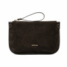 Women hand bag 211g suede coffee