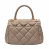 Women shoulder bag 049g nude caviar