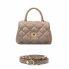 Women shoulder bag 049g nude caviar