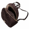 Women backpack 307g suede coffee