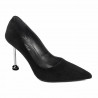 Pantofi eleganti dama 1357 negru velur