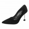 Pantofi eleganti dama 1357 negru velur