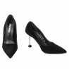 Pantofi eleganti dama 1357 negru velur