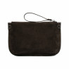 Women hand bag 211g 01 suede coffee
