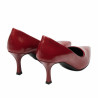 Women stylish, elegant shoes 1359 patent red