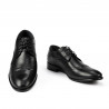 Men stylish, elegant, casual shoes 874 black