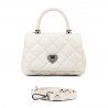 Women shoulder bag 049g 01 panna safiano
