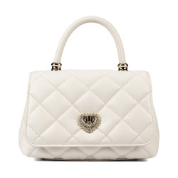 Women shoulder bag 049g panna safiano