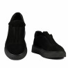 Pantofi casual dama 6095 negru velur