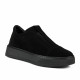 Pantofi casual dama 6095 negru velur