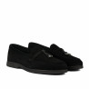 Mocasini dama 6082-1 negru velur
