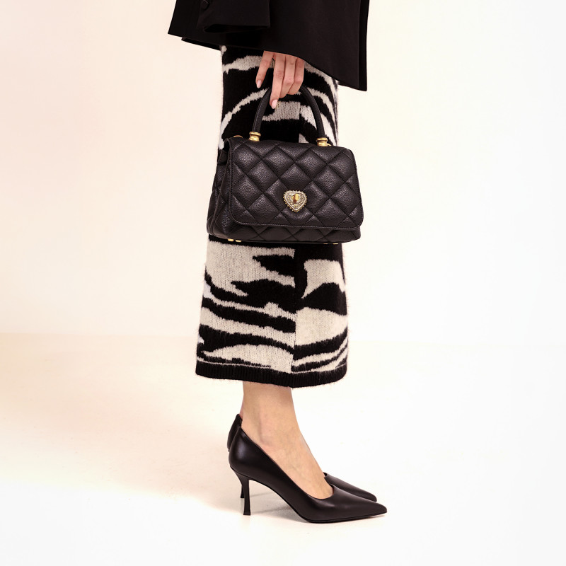 Geanta dama de umar 049g biz negru lifestyle Geanta dama de umar 049g biz negru lifestyle