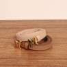 Women belt 42m biz beige