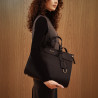 Women shoulder bag 047g biz black