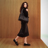 Women shoulder bag 047g biz black