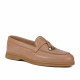 Women loafers, moccasins 6082 biz nude