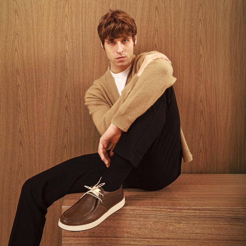 Pantofi casual barbati 992 kaki combinat lifestyle