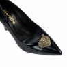 Women stylish, elegant shoes 1364 patent black