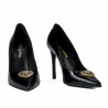 Women stylish, elegant shoes 1364 patent black