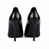 Women stylish, elegant shoes 1364 patent black